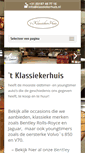 Mobile Screenshot of klassiekerhuis.nl